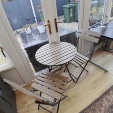 Table chairs garden for sale  SHEFFIELD