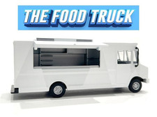 USA - STEP VAN Food Truck   - white - American Diorama 1:64 comprar usado  Enviando para Brazil