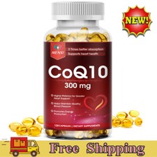 Coenzima Q-10 300mg antioxidante, suporte à saúde do coração, aumento de energia e resistência, usado comprar usado  Enviando para Brazil