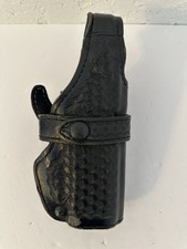 Safariland black leather for sale  El Paso