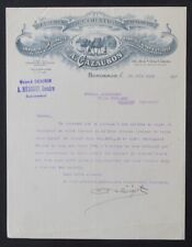 Invoice bordeaux 1922 d'occasion  Expédié en Belgium