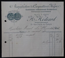Facture paris 1910 d'occasion  Nantes-