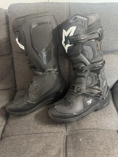 Usado, Botas de Equitação Alpinestars Tech 3 UNISEX Motocross Tamanho 11 - Preto / Branco - NOVAS comprar usado  Enviando para Brazil