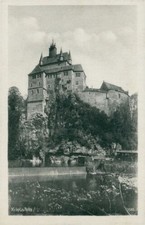 Ansichtskarte kriebstein burg gebraucht kaufen  Eggenstein-Leopoldshafen