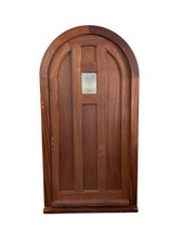 Solid mahogany arched for sale  NEW MILTON