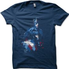Camiseta de algodão estampada do Capitão América SUPER-herói 8984 comprar usado  Enviando para Brazil