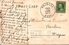 Usado, GOLDPATH: CARTÃO POSTAL DOS EUA 1910, PALOUSE, WASH, CV773_P28 comprar usado  Enviando para Brazil