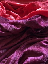 Luxurious crushed velvet for sale  ALCESTER