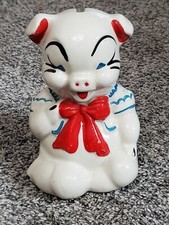 Vintage porcelain piggy for sale  Colorado Springs