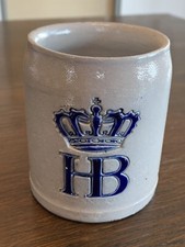 Bierkrug alt hofbräu gebraucht kaufen  Stetten am kalten Markt