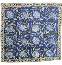 Guardanapos luxuosos de algodão 16x16 polegadas - Lindo design indiano comprar usado  Enviando para Brazil