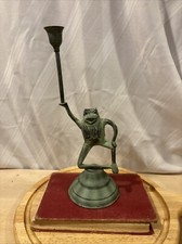 Metal frog candle for sale  Easton