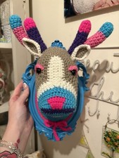 Crochet deer trophy for sale  BOOTLE