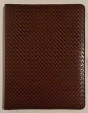 Leather portfolio organizer for sale  San Diego