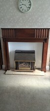 1930s wooden fireplace for sale  NEWTON-LE-WILLOWS