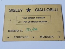 Tessera ultras modena usato  Foligno