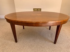 Solid wood oval for sale  SLOUGH