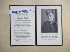 Sterbebild gef 1941 gebraucht kaufen  Prackenbach