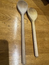 Wooden spoons 2 for sale  WARE