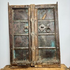 Pair vintage wooden for sale  STAFFORD
