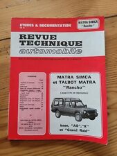 Revue technique automobile d'occasion  Plonéour-Lanvern