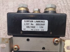 Simpson lawrence solenoid for sale  LOUGHBOROUGH