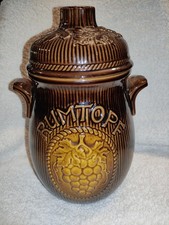 Vintage rumtopf keramik gebraucht kaufen  Münster