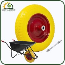 ruota piena carriola perno usato  Monteforte Irpino