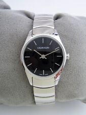 RELÓGIO CALVIN KLEIN FEMININO MOSTRADOR PRETO K4D 231 AÇO INOXIDÁVEL GENUÍNO FEITO NA SUÍÇA comprar usado  Enviando para Brazil