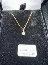 9ct gold solitaire for sale  LICHFIELD