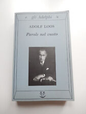 Adolf loos parole usato  Venezia