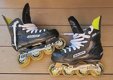Patins de hóquei em patins em linha Bauer RS Junior usados tamanho 3 comprar usado  Enviando para Brazil