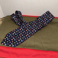 SALVATORE FERRAGAMO VINTAGE BANDEIRA BÓIA ESPORTE MARINHO GRAVATA CORES PRETAS ITÁLIA comprar usado  Enviando para Brazil