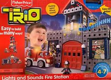 Fisher Price - Trio luzes e sons estação de bombeiros caixa aberta idade 4-7 comprar usado  Enviando para Brazil