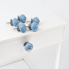 Handbemalte keramik 6er gebraucht kaufen  Wehretal