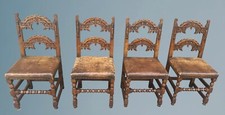 Set four oak for sale  CONSETT