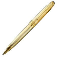 Caneta esferográfica alta qualidade série metal ouro cor reta 0,7 mm nova na caixa comprar usado  Enviando para Brazil