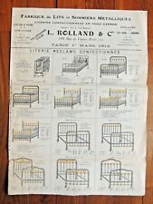 Antique advertising .rolland d'occasion  Expédié en Belgium