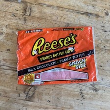 Vintage Reese's Candy Bag Junk Food Anos 90 Vazio Foodie Fun Tamanho Barras, usado comprar usado  Enviando para Brazil