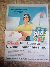 Pubblicità 1958 ola usato  Imperia