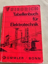 Friedrich tabellenbuch elektro gebraucht kaufen  Berlin