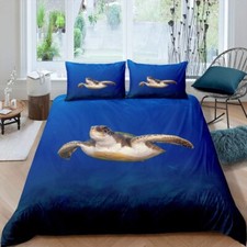 Capa de edredom 3D réptil impresso conjunto de roupa de cama oceano marinho capa de edredom para comprar usado  Enviando para Brazil
