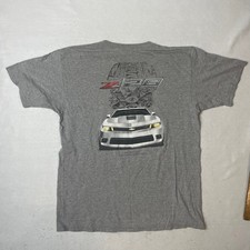 Usado, Camiseta masculina Chevrolet Camaro Z28 cinza gráfica GG carro de desempenho comprar usado Usado, Camiseta masculina Chevrolet Camaro Z28 cinza gráfica GG carro de desempenho comprar usado  Enviando para Brazil
