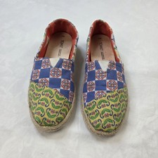 Sapato Slip On TOMS Mediterranean Tiles Corda Espadrille Tamanho 9 comprar usado  Enviando para Brazil