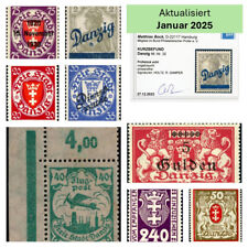 Usado, Danzig Briefmarke Ungebraucht Michel 1-308 Dienst Porto Fischer 1-306  * Mint MH comprar usado  Enviando para Brazil