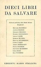Dieci libri salvare usato  Trieste
