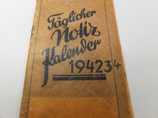 1942 kalender merkbuch gebraucht kaufen 1942 kalender merkbuch gebraucht kaufen  Hirschberg