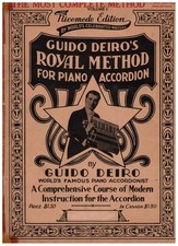 MÉTODO REAL PARA ACORDEÃO Vol. LIVRO DE MÚSICA USADO 1 POR GUIDO DEIRO *96 páginas comprar usado  Enviando para Brazil