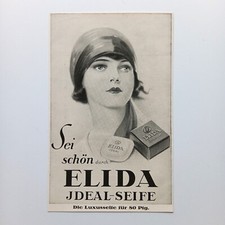 1926 Elida Seife Ideal CD Unilever Kosmetik Werbeanzeige Reklame Print Ad comprar usado  Enviando para Brazil