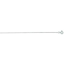 Colar de corrente de ouro branco 14 quilates 0,6 mm 18 polegadas clássico caixa branca comprar usado  Enviando para Brazil